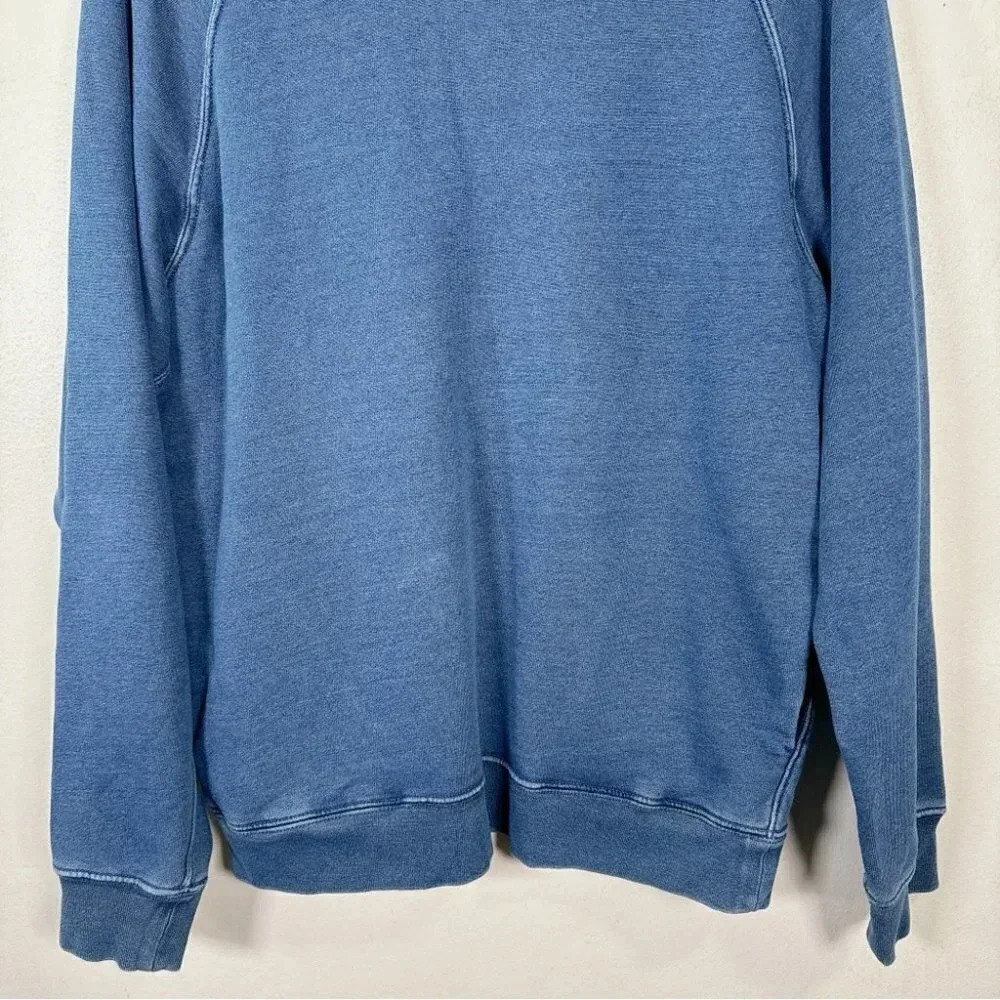 Uniqlo Womens Size Medium Crew Neck Indigo  Dye Sweatshirt - Picture 4 of 14